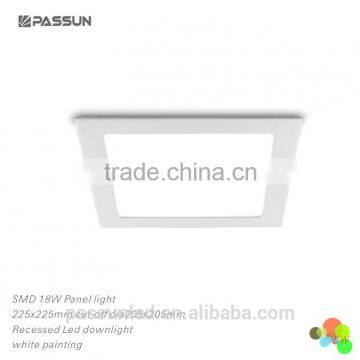 China fashion square super slim led panel light