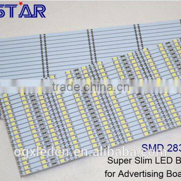 Best price 12v 24LEDs smd5730 side emitting commercial led rigid strip bar light