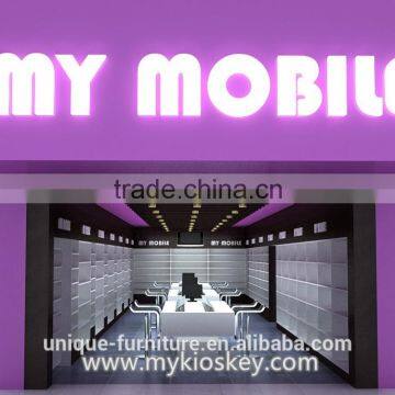 Modern mobile phone shop cabinet cell phone shop interior design