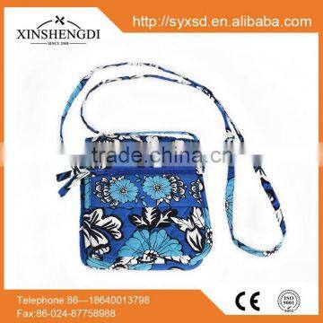 New Design Cotton Colorful Quilted Casual Travel Girl's Shopping Satchel photo-2