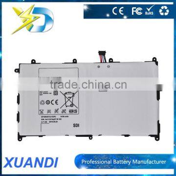 Shenzhen factory high quality 6100mah pad battery SP368487A with lowest price