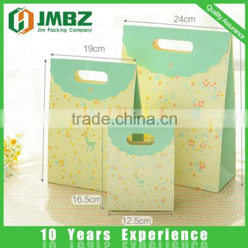 Offset Printing Surface Handling Christmas gift paper bag