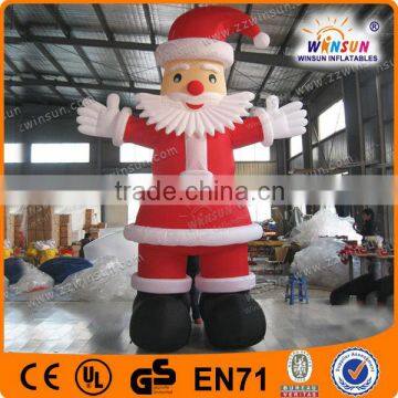 attractive design giant inflatable santa claus