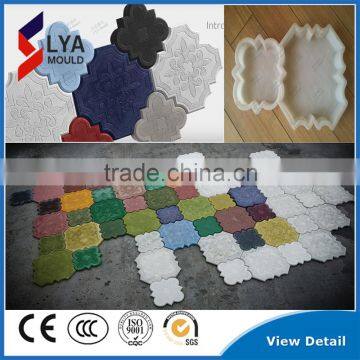 2016 hot selling precast lya concrete block plastic mould for concrete