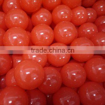 Red plastic float ball