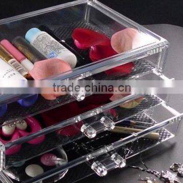 acrylic cosmetic organizer acrylic jewelry display cases jewelry display drawer