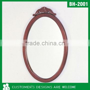 Wall Mounted Mirror, Antique Wall Mirror, Oval Wall Mirror