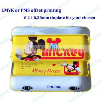 Easy Open Lock Tin Box Metal Pencil Box Pencil Case photo-5