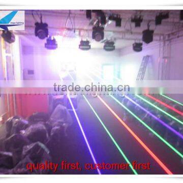 8 eyes dmx rgb laser light / laser light curtain