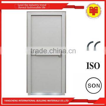 Art deco beautiful ISO entrance solid core steel main door style for sales