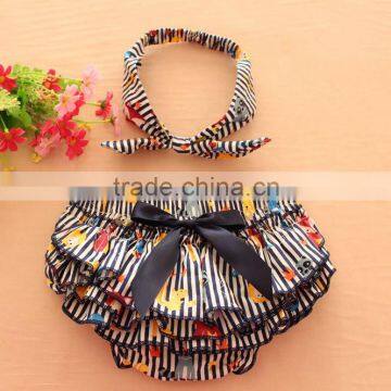 Foreign trade baby PP pants with two sets of fashion cute fox printing