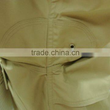 OEM Men's Poplin Khaki Short Sleeve Work Shirt photo-5