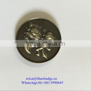 Custom cheap double sides metal challenge military antiqu coins