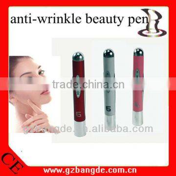 Handheld ion eye wrinkle eraser for facial beauty care BD-M001