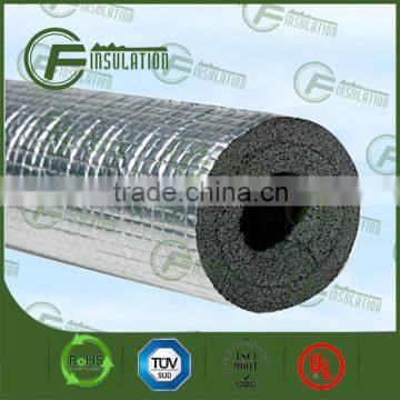 Aluminium Foil Rubber Foam Insulation Pipe Cover