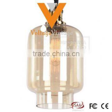 Manufacturer's Ken Industrial Pendant Lamp Hand Blown Track Light Vintage Glass Hanging Lamp Chinese Lantern Ceiling Light photo-2