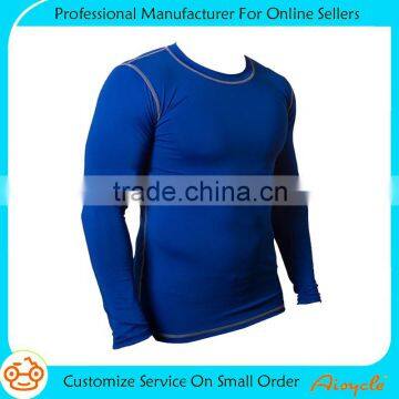 Wholesale long sleeve new style blank custom t shirt for men