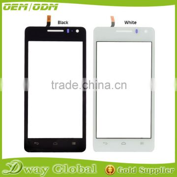 Mobile Phone Touch Screen Digitizer For Huawei Honor 2 U9508 G600 U8950D Touch Screen Panel Front Glass For Huawei G600