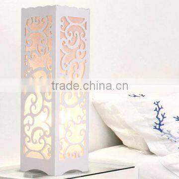 New Beautiful Modern Pure White Carved Pattern LED Light