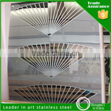 angle bar mirror etched decorative stainless steel elevator sheet for construction building