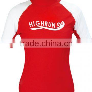 Wholesale Short Sleeve Surfing Swimming Shirts for Women