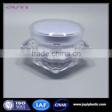 plastic face cream 15g 30g 50g jar for skin care,30ml 50ml luxury empty cosmetic acrylic gel container packaging