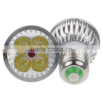 E27 LED Light Bulb Lamp Spotlight White 4W