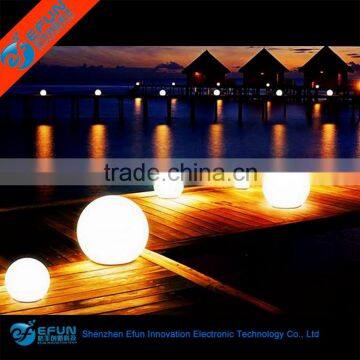 Waterproof outdoor led light up swimming pool floating led light ball