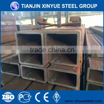 zinc coating steel rectangular / square construction pipe