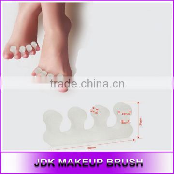 Amazon Hot sell Gel Toe Separator, wholesale 2pcs Gel toe separator