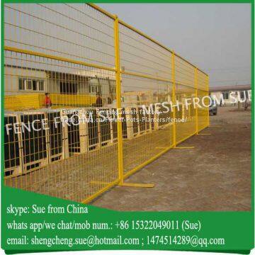 8ft Canada Temporary welded wire mesh fencing panel