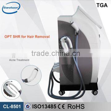 Lip Hair 2015 Newest Vertical Permanent Ipl Home Hair Removal Diode Laser (CE) photo-3