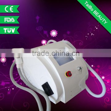 TaiBo Beauty three in one machine SHR+E Light +ND YAG laser +multifunctional beauty machine