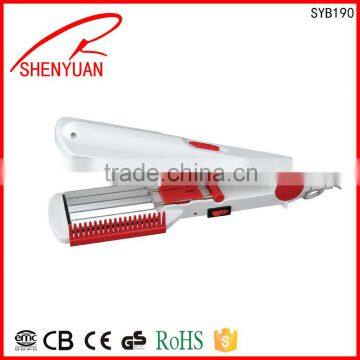 professional Curler Styling Tools Mini ion Hair Straighteners wave Ceramic Electronic salon hair tools with CE
