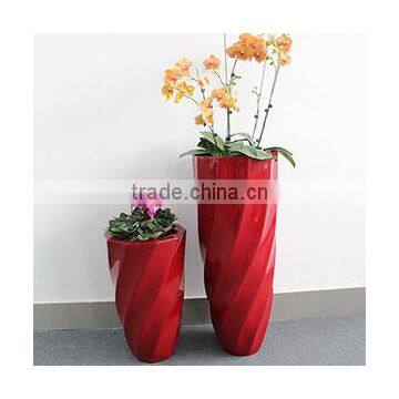 Fiberglass Plants Container and Flowers Pots Bonsai