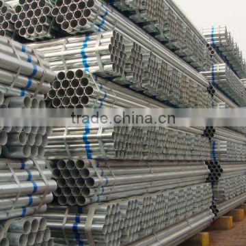 ASTM A53 hot dipped galvanized Steel tube