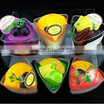 2014 new products 3d PVC fake food Ice Cream Key Chain