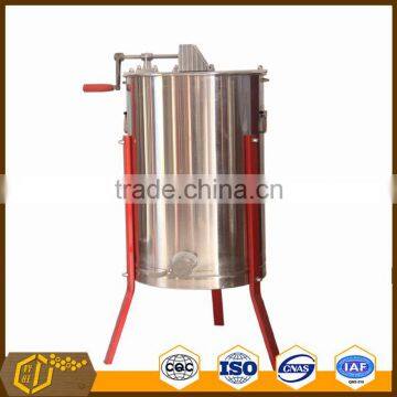 Pupular Sale Stainless Steel Manual 3 Frame Honey Extractor Used photo-4