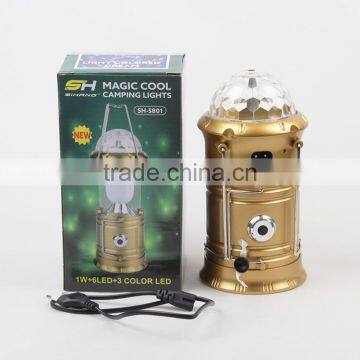 Hot Sell Multifunction Usb Rechargeable Extension Type Plastic Camping Lantern Led Light photo-2