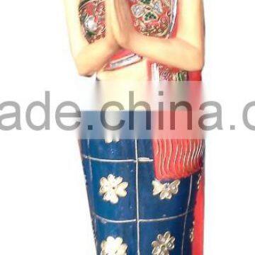 Wooden Women Figurine photo-2