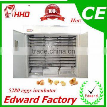 HHD Automatic High Quality and Factory Price High Hatching Rate 5000 Eggs Industrial China Incubator Price CE Approved