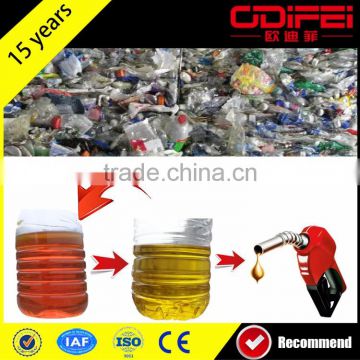 Automatic China used scrap plastic recycling machine