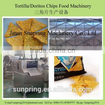 Tortilla Doritos corn chips processing line machinery