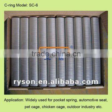 C-rings Hog ring staple nails