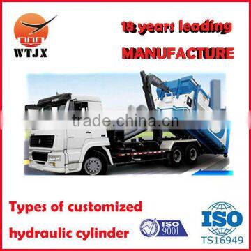 Quality Assured Piston Type Double Acting Telescopic Hydraulic Cylinder for Garbage Compactor photo-2