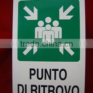 Customized Hazard Metal Warning Sign photo-5