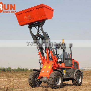 Everun Brand Snow Removal Tools 1.5 Ton Small Wheel Loader With Snow Blower photo-5