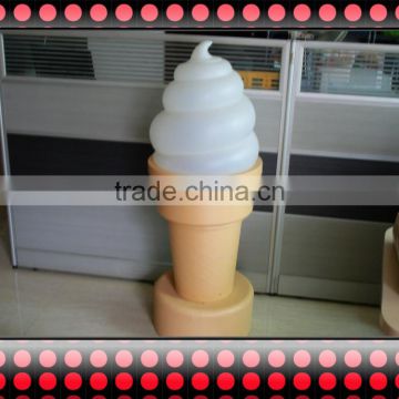 OEM Cheap Ice-Cream Plastic tank blow molding Display billboards