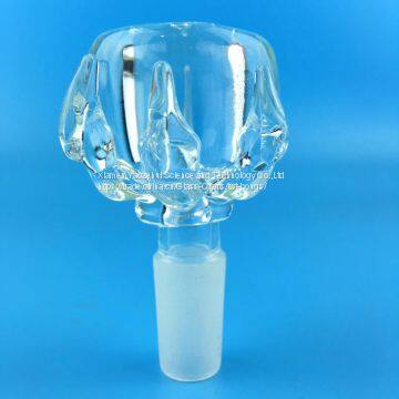 2017 Newest Dragon Claw Bowl Thick Colorful Male Glass Bowl Piece Joint 14.4mm for Glass Bongs Water Pipes photo-2