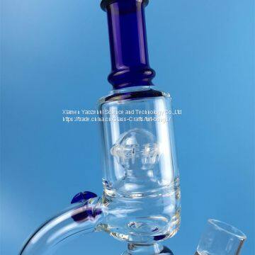 New Glass Water Pipes Glass Bongs With Rocket Perc and UFO Perc 18.8mm Joint In Bulk From Hookahs photo-2